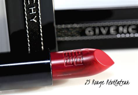 givenchy beauty rouge interdit n25|Givenchy rouge interdit temptation black.